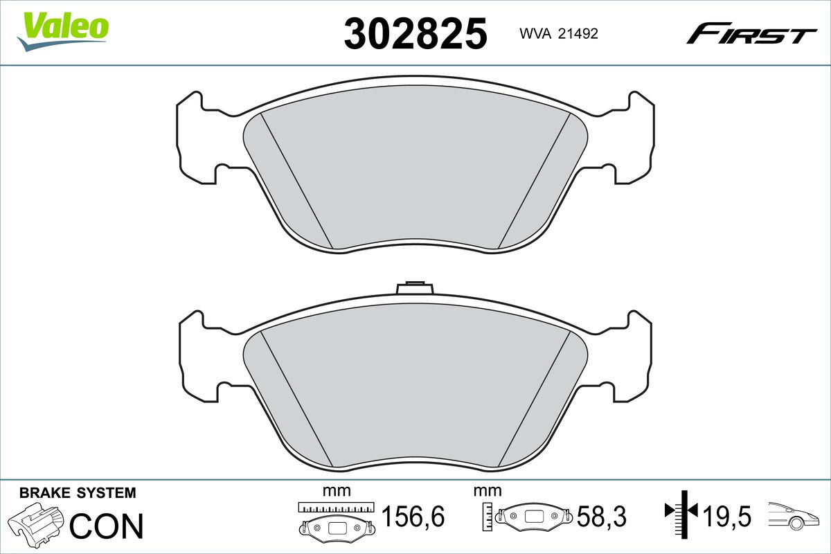 VALEO 302825...